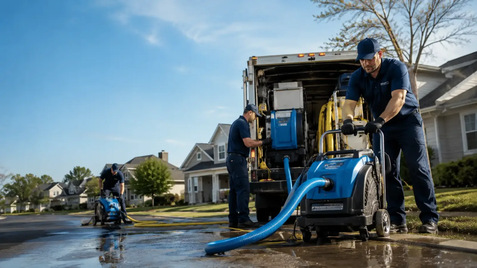 Flood Damage Cleanup in Newell, WV